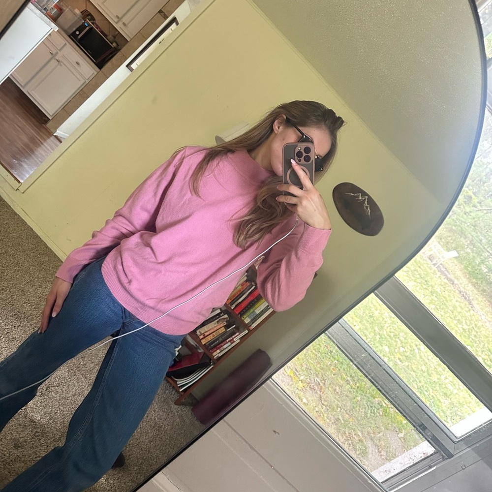 Classic Pink Knit Top